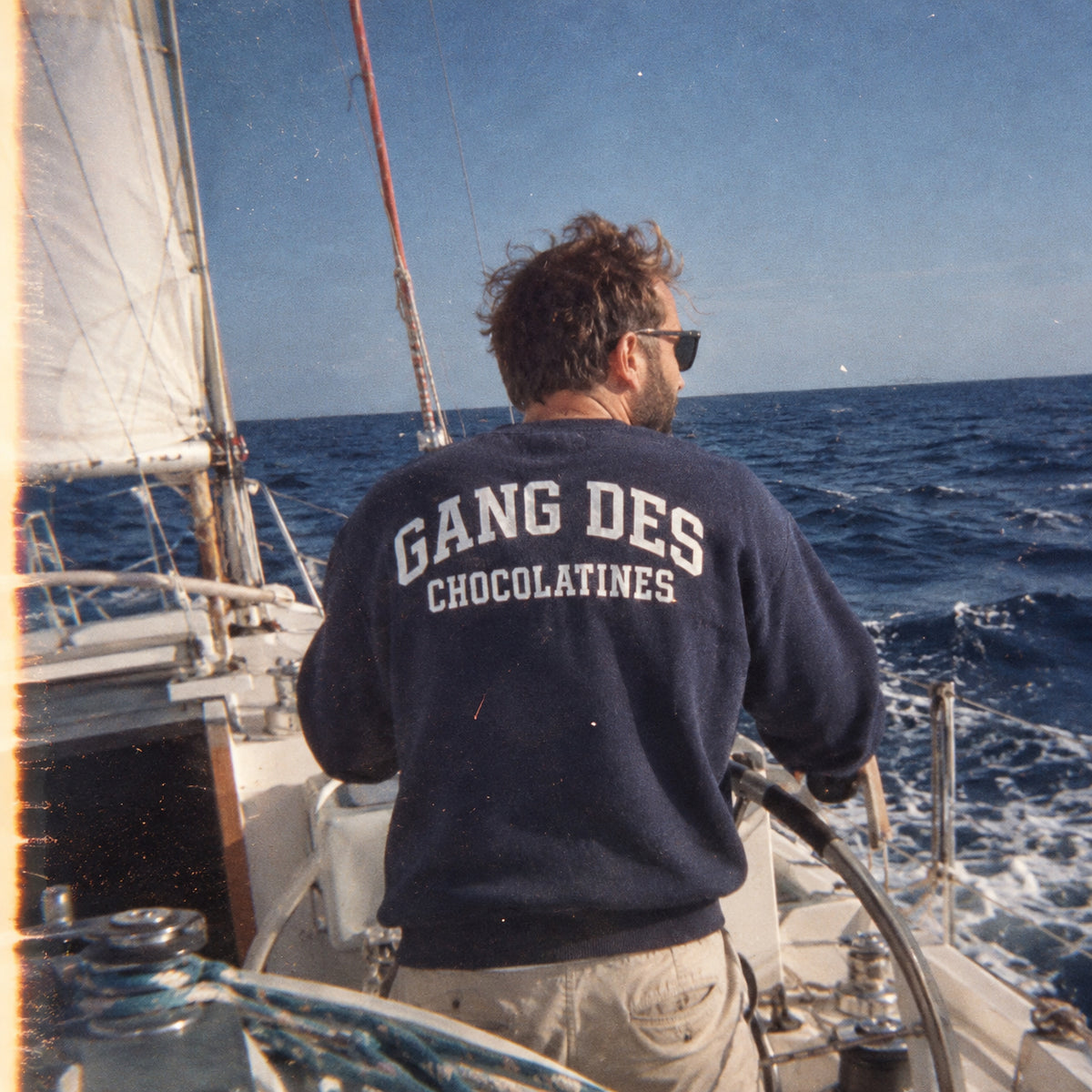 Pull bleu marine « Tradition »
