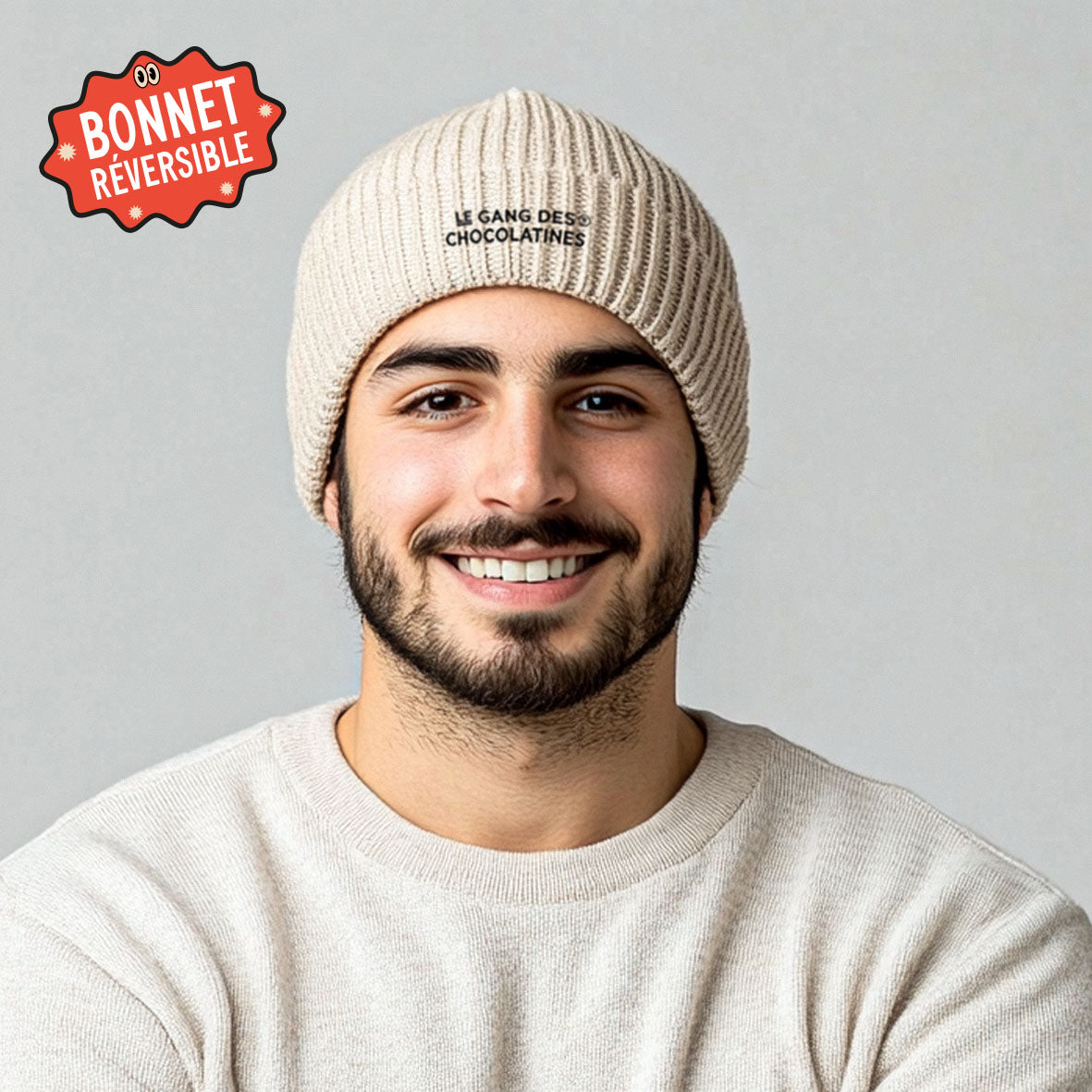 Bonnet Beige “Gang des Chocolatines”