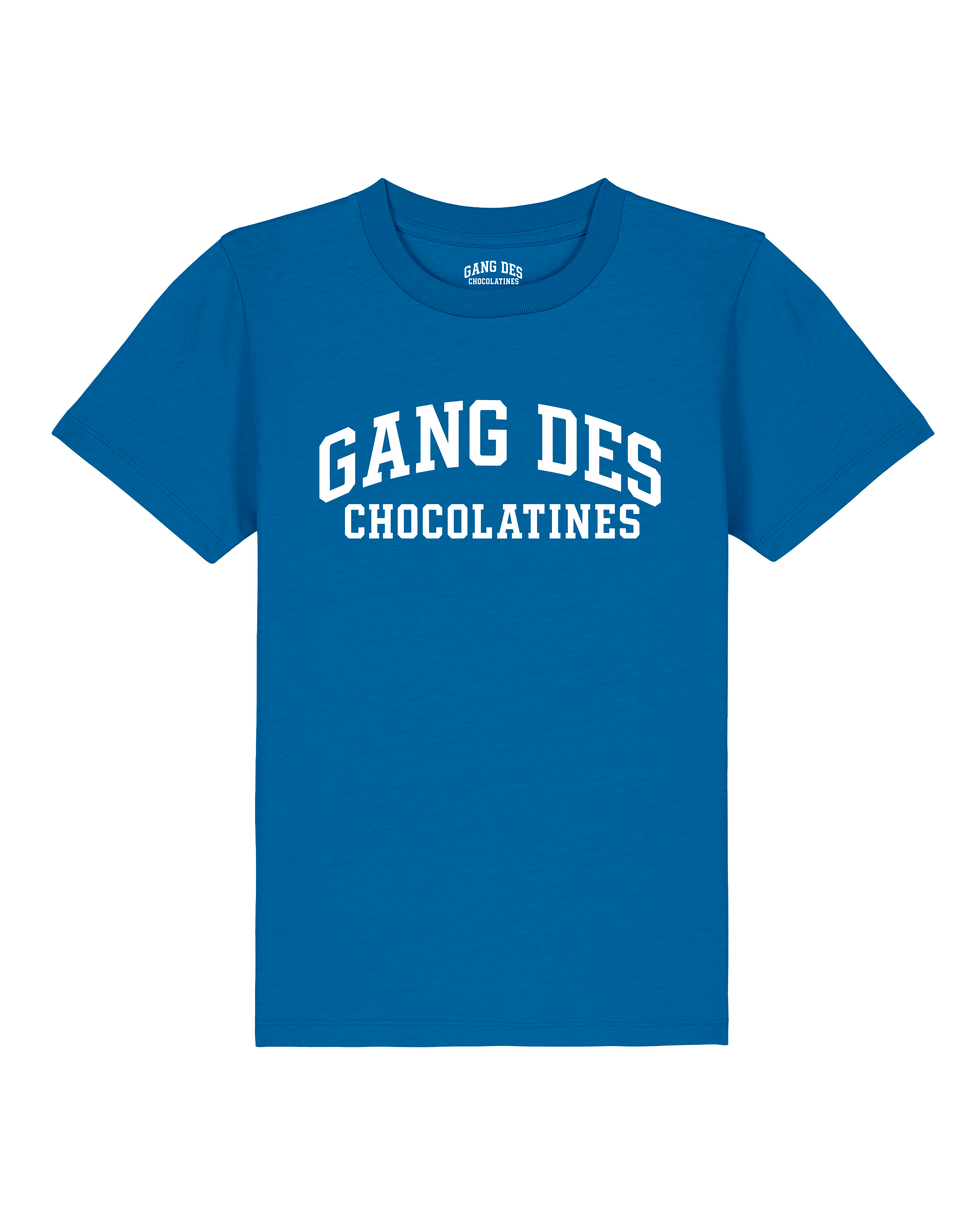 T-shirt enfant bleu « Tradition » 