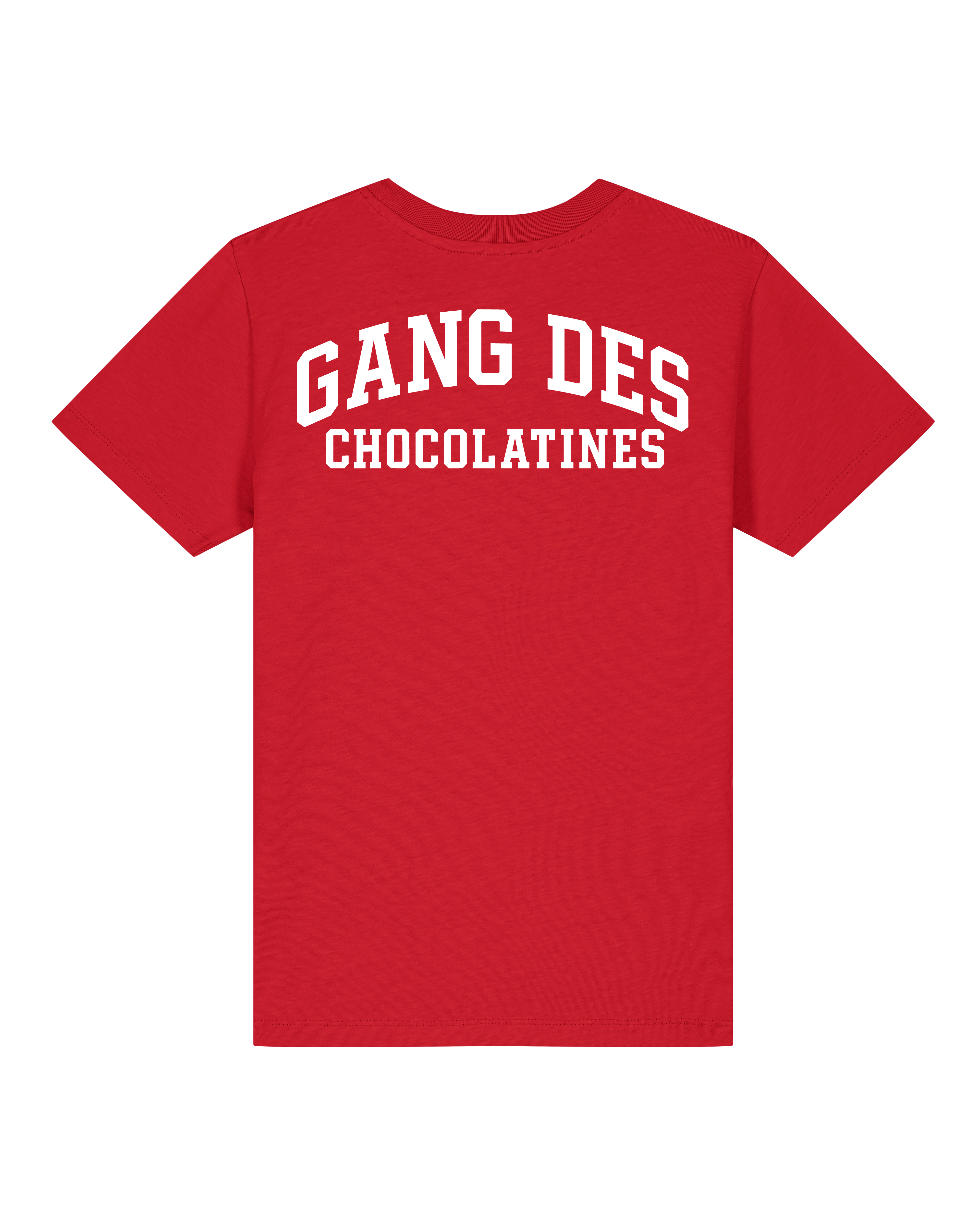 T-shirt enfant rouge « Tradition » 