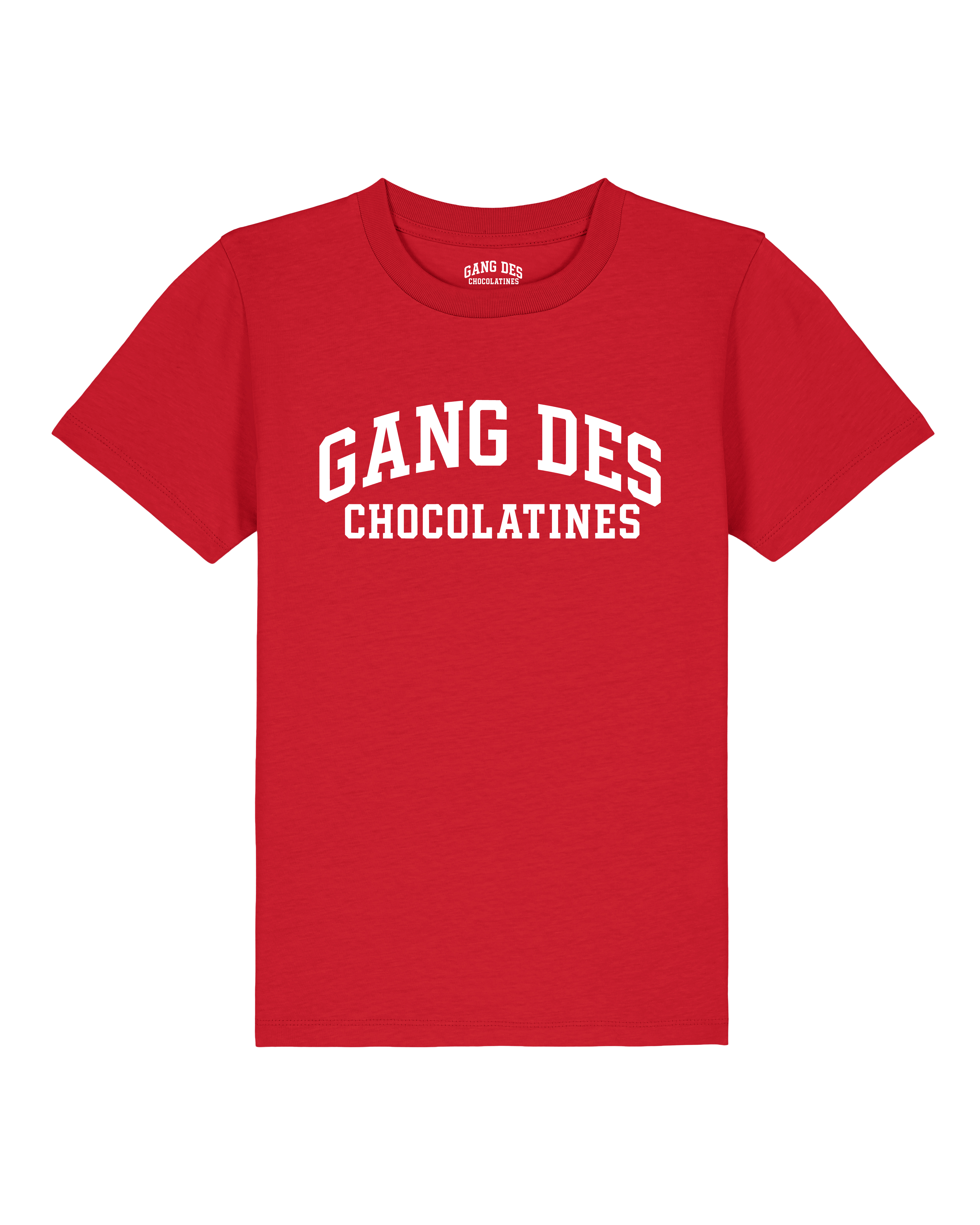 T-shirt enfant rouge « Tradition » 