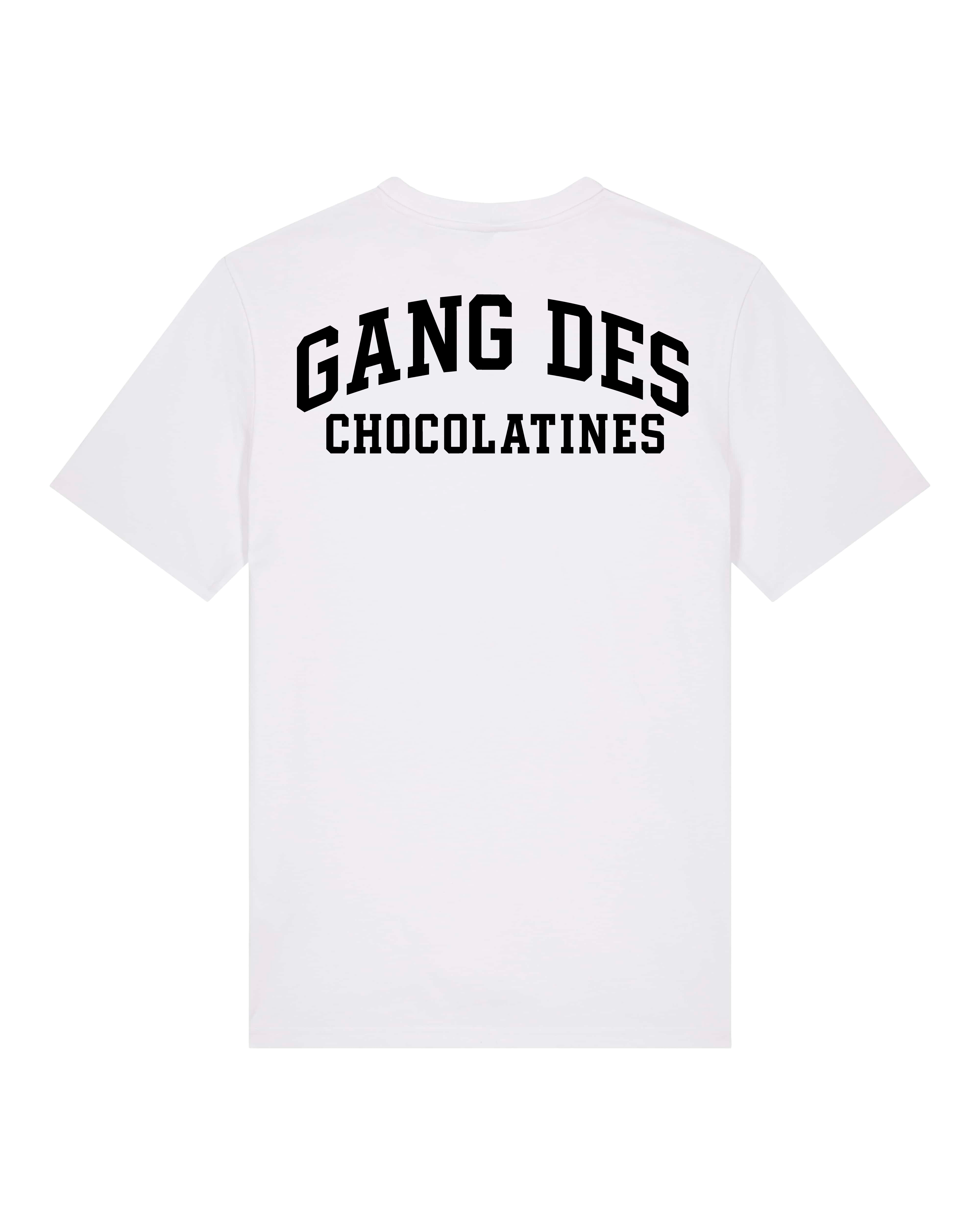 T-shirt adulte blanc « Tradition » impression noir 